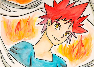 Soma Yukihira from Food Wars