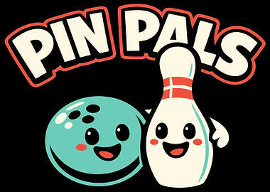 Pin Pals Bowling Ball and Pin