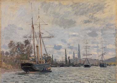 Boats in a Harbor