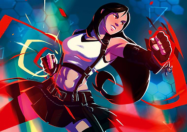Tifa Lockhart in Action