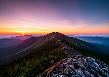 Mountain Ridge Sunrise