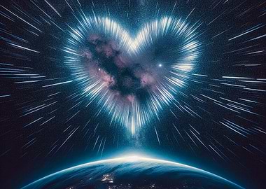 The birth of a heart from the Earth