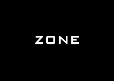 ZONE text logo