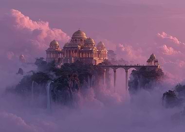 Fantasy Palace in the Clouds