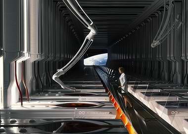 Deep Sleep Orbital Station ready for interstellar travel