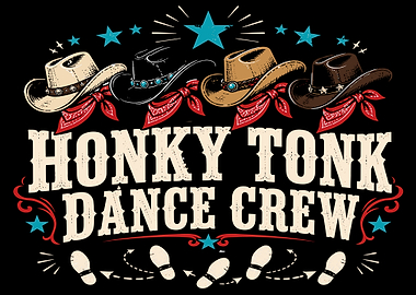 Honky Tonk Dance Crew Cowboy Hats