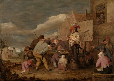 Peasants at a Tavern Table