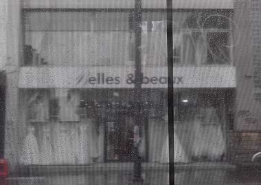 Rainy Bus Window in Newcastle