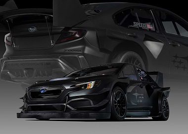 Subaru WRX Project Midnight Concept