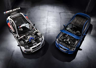 BMW M6 GT3 and M6 Coupe