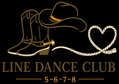 Line Dance Club Cowboy Boots and Hat