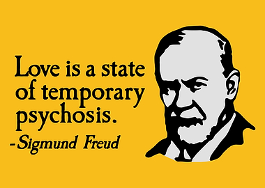 Sigmund Freud quote on love