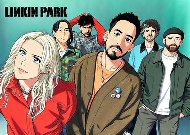 Linkin Park Anime Style