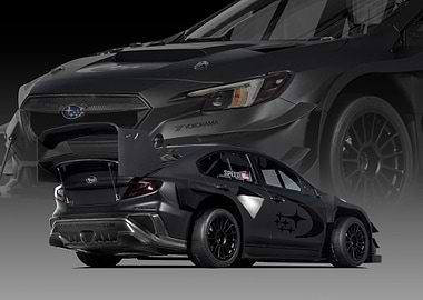 Subaru WRX Project Midnight Concept