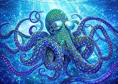 Cosmic Reef Octopus