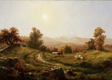 Pastoral Landscape with Cattle and Sheep