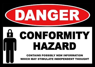 Danger Conformity Hazard Sign