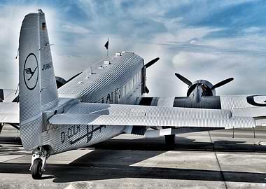 Ju 52 Lufthansa Junkers Airplane