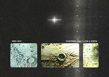 Vintage Space Exploration Images