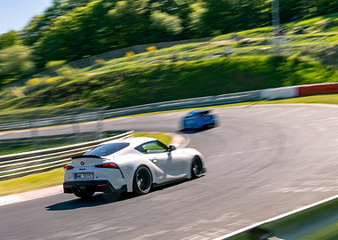 Toyota Supra on the Nürburgring