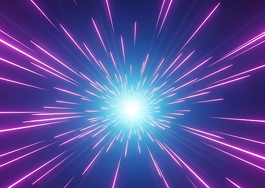 Abstract Light Speed Tunnel