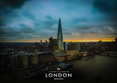 London Skyline at Dusk