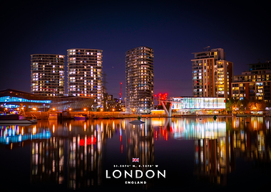 London Skyline at Night