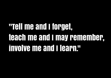 Inspirational quote about learning