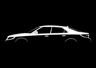 9-5 Aero (2010) Silhouette