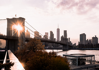 Brooklyn Bridge at Sunset