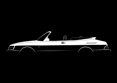 900 Turbo Cabriolet Silhouette