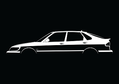 9-3 (1998) Silhouette