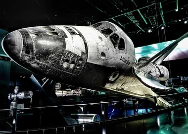 Space Shuttle Atlantis Display