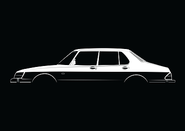 900 Sedan Silhouette