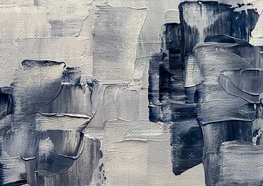 Abstract Textured Paint Strokes