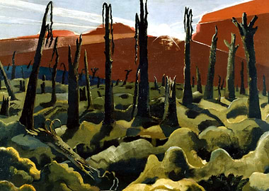 We are Making a New World by Paul Nash WW1 Historical Painting