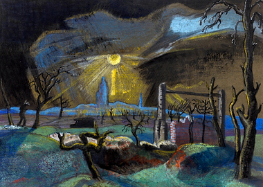 Mont-Saint-Eloi by Paul Nash WW1 Historical Art