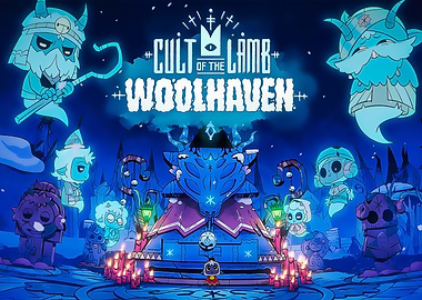 Cult of the Lamb Woolhaven Artwork
