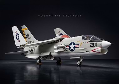 Vought F-8 Crusader Jet