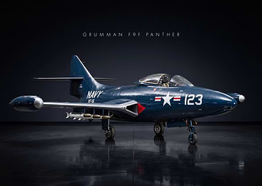 Grumman F9F Panther Jet