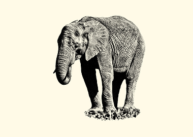 Sketch of an African Elephant