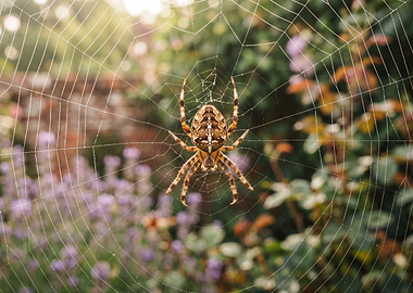 Spider on a Web