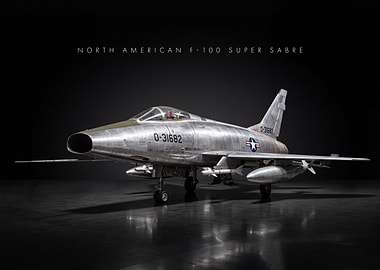 North American F-100 Super Sabre Jet
