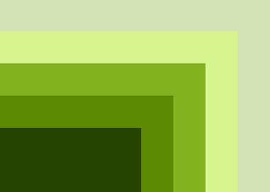 Green Gradient Squares