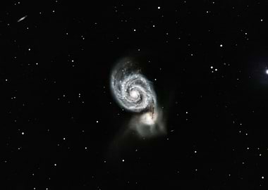 Whirlpool Galaxy and Companion