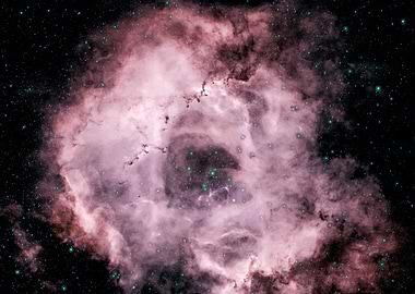 Rosette Nebula in Space