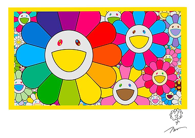 Takashi Murakami Flower Art