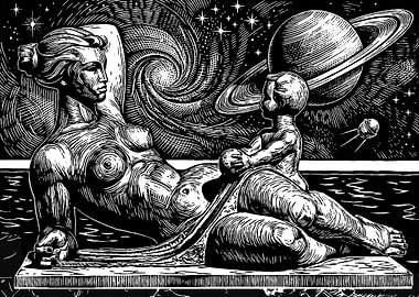 Cosmic Mother and Child