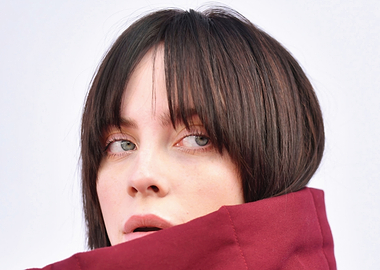 Billie Eilish Close-Up Portrait