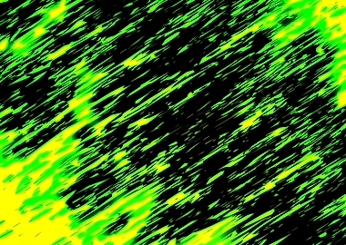 Abstract Neon Green and Yellow Streaks